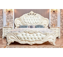 Кровать Элиза Люкс (крем) 1600х2000
