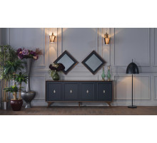 Длинный комод для посуды в гостиную Алегро ALEG-10 Длинный комод для посуды в гостиную Алегро ALEG-10