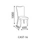 Обеденный стул для гостиной Кастелло CAST-16-01