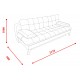 Трехместный диван-кровать MODERNO (Модерно) MDRN-01