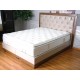 Двуспальная кровать с подъемным механизмом и мягким изголовьем Лаура LAURA в кожзаме D0245