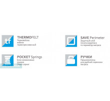 Матрас серии Soft Selection V-Guard 5 с независимым пружинным блоком Pocket Springs от Беллона Матрас серии Soft Selection V-Guard 5 с независимым пружинным блоком Pocket Springs от Беллона