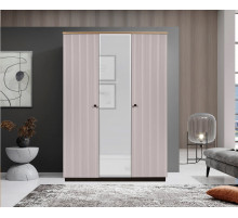 Трехстворчатый шкаф для одежды Мадрид (Кашемир эмаль) Трехстворчатый шкаф для одежды Мадрид (Кашемир эмаль)