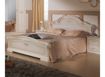 Двуспальная кровать Ирина (беж)