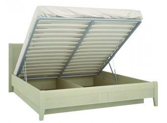 Кровать двуспальная 1400 с подъемным механизмом Сиерра(светлый) СИ-801.27