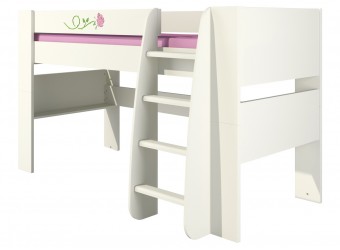 Детская кровать чердак с лестницей Розалия КРД120-1Д1