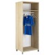 Двухстворчатый шкаф для одежды со штангой Домино Сонома ВК-04-03