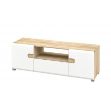 Модульная мебель для гостиной Леонардо белый полуглянец композиция 2