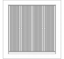 Шкаф четырехстворчатый Люксор МН-042-07 Шкаф четырехстворчатый Люксор МН-042-07