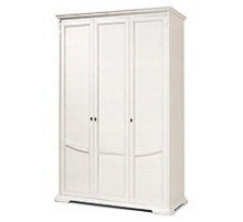 Шкаф для одежды Лика ММ-137-01/03Б (белая эмаль)