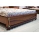 Двуспальная кровать «Валенсия 3М» П254.52 (каштан)