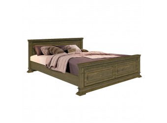 Двуспальная кровать «Верди Люкс» П434.08п с подъёмным механизмом (лесной орех)