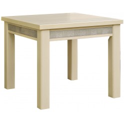Обеденный стол «Тунис 14» П352.03 (слоновая кость с золотом)