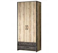 Двухдверный шкаф для одежды Гранж 981 Двухдверный шкаф для одежды Гранж 981