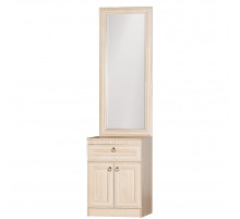 Тумба с зеркалом для прихожей Инна 622 светлая Тумба с зеркалом для прихожей Инна 622 светлая