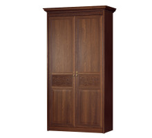 Двухдверный шкаф для одежды Лючия 181 темный Двухдверный шкаф для одежды Лючия 181 темный